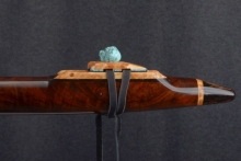Walnut Burl Native American Flute, Minor, Bass A-3, #T4H (6)